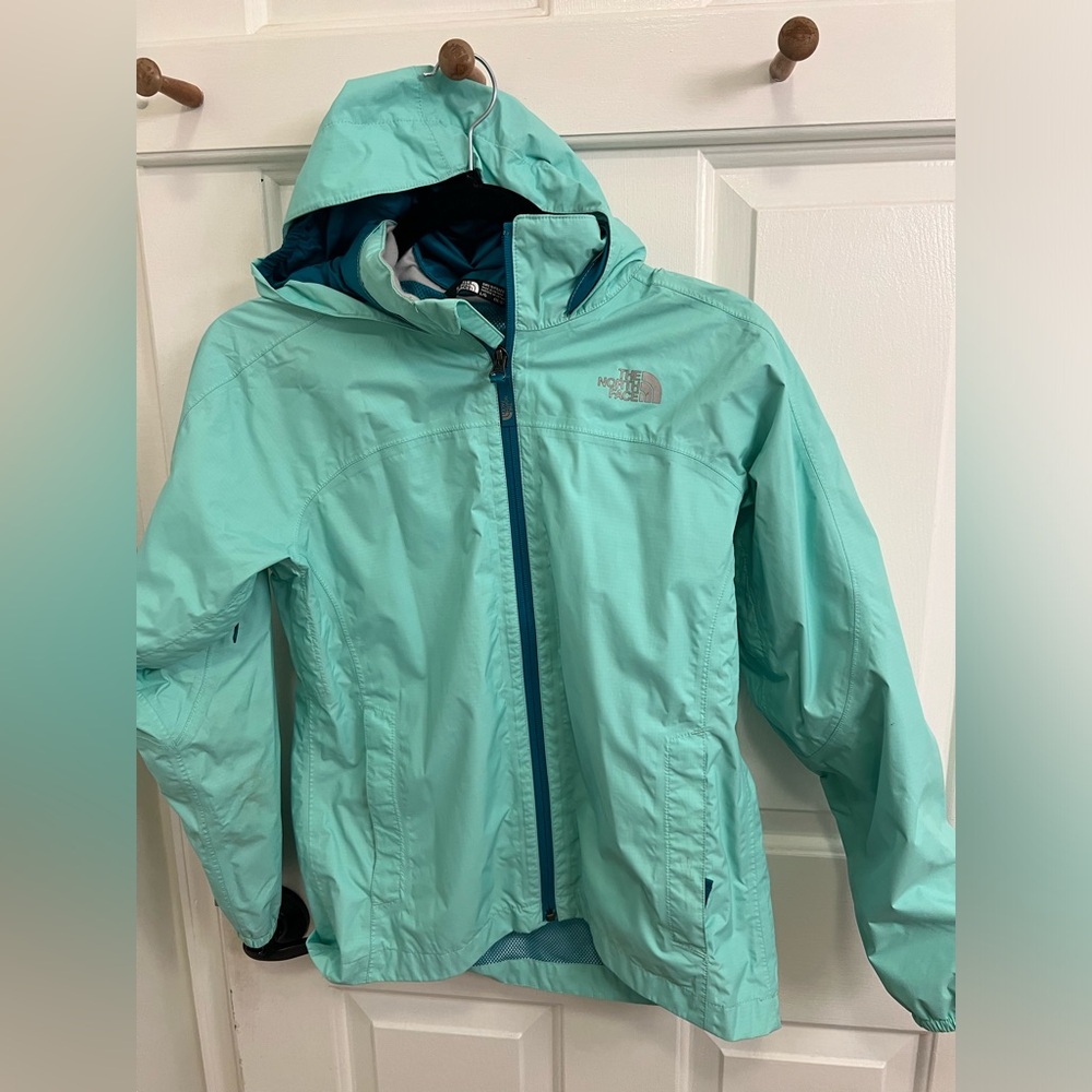 The north face wind breaker girls L 14/16